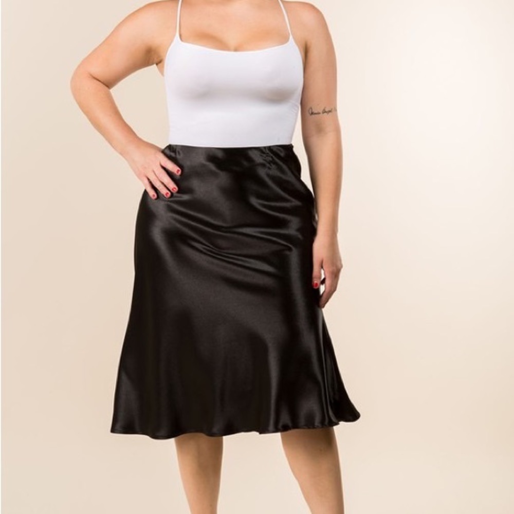 Satin Southern Belle Skirt